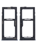 Replacement Single Sim Card Tray Compatible with Samsung Galaxy A42 5G (A426 / 2020) (Prism Dot Black)