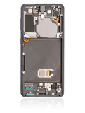 Replacement OLED Assembly With Frame Compatible with Samsung Galaxy S21 5G (Refurbished) (Phantom Gray)