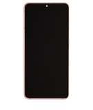 Replacement OLED Assembly With Frame Compatible with Samsung Galaxy S21 5G (Refurbished) (Phantom Pink)