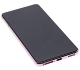 Replacement OLED Assembly With Frame Compatible with Samsung Galaxy S21 5G (Refurbished) (Phantom Violet)