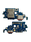 Replacement Charging Port Board With Sim Card Reader Compatible with Samsung Galaxy S21 5G (G991B) (International Version) (Premium)