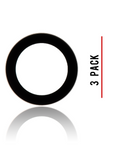 Replacement Back Camera Lens (Glass Only) With Adhesive Compatible with Samsung Galaxy S21 5G / S21 Plus 5G (3 Piece Set)