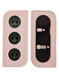Replacement Back Camera Lens With Cover Bezel Ring Compatible with Samsung Galaxy S21 (Phantom Pink)