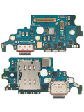 Replacement Charging Port Board With Sim Card Reader Compatible with Samsung Galaxy S21 5G (G991U) (US Version) (Premium)