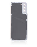 Replacement Back Cover Glass With Camera Lens Compatible with Samsung Galaxy S21 Plus (No Logo) (Aftermarket Plus) (Phantom Pink)