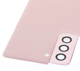 Replacement Back Cover Glass With Camera Lens Compatible with Samsung Galaxy S21 5G (No Logo) (Aftermarket Plus) (Phantom Pink)