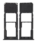 Replacement Single Sim Card Tray Compatible with Samsung Galaxy A12 (A125 / 2020) (Black)