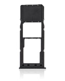 Replacement Single Sim Card Tray Compatible with Samsung Galaxy A12 (A125 / 2020) (Black)