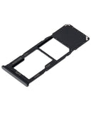 Replacement Single Sim Card Tray Compatible with Samsung Galaxy A12 (A125 / 2020) (Black)