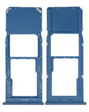 Replacement Single Sim Card Tray Compatible with Samsung Galaxy A12 (A125 / 2020) (Blue)