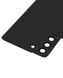 Replacement Back Cover Glass With Camera Lens Compatible with Samsung Galaxy S21 Plus (No Logo) (Aftermarket Plus) (Phantom Black)