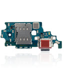 Replacement Charging Port Board With Sim Card Reader Compatible with Samsung Galaxy S21 Plus (G996U) (US Version) (Premium)