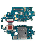 Replacement Charging Port Board With Sim Card Reader Compatible with Samsung Galaxy S21 Plus (G996U) (US Version) (Premium)