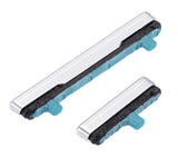 Replacement Hard Buttons (Power / Volume) Compatible with Samsung Galaxy S21 Plus (Phantom Silver)