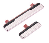 Replacement Hard Buttons (Power / Volume) Compatible with Samsung Galaxy S21 Plus (Phantom Pink)