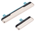 Replacement Hard Buttons (Power / Volume) Compatible with Samsung Galaxy S21 Plus (Phantom Gold)