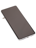 Replacement OLED Assembly With Frame Compatible with Samsung Galaxy S21 Ultra 5G (Refurbished) (Phantom Silver)