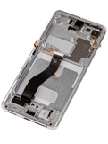 Replacement OLED Assembly With Frame Compatible with Samsung Galaxy S21 Ultra 5G (Refurbished) (Phantom Silver)
