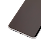 Replacement OLED Assembly With Frame Compatible with Samsung Galaxy S21 Ultra 5G (Service Pack) (Phantom Silver)