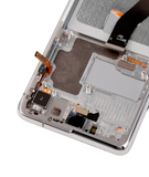 Replacement OLED Assembly With Frame Compatible with Samsung Galaxy S21 Ultra 5G (Service Pack) (Phantom Silver)