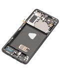 Replacement OLED Assembly With Frame Compatible with Samsung Galaxy S21 Plus 5G (Refurbished) (Phantom Black)