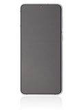 Replacement OLED Assembly With Frame Compatible with Samsung Galaxy S21 Plus 5G (Refurbished) (Phantom Silver)