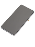 Replacement OLED Assembly With Frame Compatible with Samsung Galaxy S21 Plus 5G (Refurbished) (Phantom Silver)