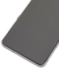 Replacement OLED Assembly With Frame Compatible with Samsung Galaxy S21 Plus 5G (Refurbished) (Phantom Silver)