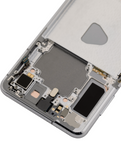 Replacement OLED Assembly With Frame Compatible with Samsung Galaxy S21 Plus 5G (Refurbished) (Phantom Silver)