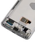 Replacement OLED Assembly With Frame Compatible with Samsung Galaxy S21 Plus 5G (Refurbished) (Phantom Silver)