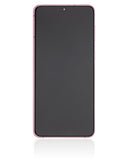 Replacement OLED Assembly With Frame Compatible with Samsung Galaxy S21 Plus 5G (Refurbished) (Phantom Violet / Pink / Gold)