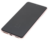 Replacement OLED Assembly With Frame Compatible with Samsung Galaxy S21 Plus 5G (Refurbished) (Phantom Violet / Pink / Gold)