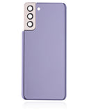 Replacement Back Cover Glass With Camera Lens Compatible with Samsung Galaxy S21 Plus (No Logo) (Aftermarket Plus) (Phantom Violet)