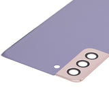 Replacement Back Cover Glass With Camera Lens Compatible with Samsung Galaxy S21 Plus (No Logo) (Aftermarket Plus) (Phantom Violet)