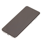 Replacement OLED Assembly With Frame Compatible with Samsung Galaxy S21 5G (Service Pack) (Phantom White)