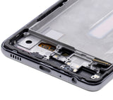 Replacement OLED Assembly With Frame Compatible with Samsung Galaxy A52 4G (A525 / 2021) / A52 5G (A526 / 2021) / A52S 5G (A528 / 2021) (Refurbished) (Awesome Black)