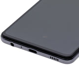 Replacement OLED Assembly With Frame Compatible with Samsung Galaxy A52 4G (A525 / 2021) / A52 5G (A526 / 2021) / A52S 5G (A528 / 2021) (Refurbished) (Awesome Black)