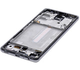 Replacement OLED Assembly With Frame Compatible with Samsung Galaxy A52 4G (A525 / 2021) / A52 5G (A526 / 2021) / A52S 5G (A528 / 2021) (Refurbished) (Awesome Black)