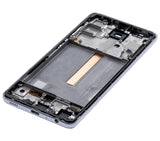 Replacement OLED Assembly With Frame Compatible with Samsung Galaxy A52 4G (A525 / 2021) / A52 5G (A526 / 2021) / A52S 5G (A528 / 2021) (Refurbished) (Awesome White)