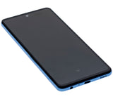 Replacement OLED Assembly With Frame Compatible with Samsung Galaxy A52 4G (A525 / 2021) / A52 5G (A526 / 2021) / A52S 5G (A528 / 2021) (Refurbished) (Awesome Blue)
