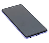 Replacement OLED Assembly With Frame Compatible with Samsung Galaxy A52 4G (A525 / 2021) / A52 5G (A526 / 2021) / A52S 5G (A528/2021) (Service Pack) (Awesome Violet)