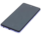 Replacement OLED Assembly With Frame Compatible with Samsung Galaxy A52 4G (A525 / 2021) / A52 5G (A526 / 2021) / A52S 5G (A528/2021) (Service Pack) (Awesome Violet)