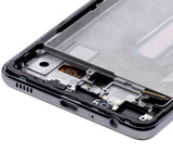 Replacement LCD Assembly With Frame (Without Finger Print Sensor) Compatible with Samsung Galaxy A52 4G (A525 / 2021) / A52 5G (A526 / 2021) / A52S (A528 / 2021) (Aftermarket : Incell) (Awesome Black)