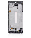 Replacement LCD Assembly With Frame (Without Finger Print Sensor) Compatible with Samsung Galaxy A52 4G (A525 / 2021) / A52 5G (A526 / 2021) / A52S (A528 / 2021) (Aftermarket : Incell) (Awesome Black)