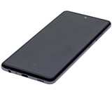 Replacement LCD Assembly With Frame (Without Finger Print Sensor) Compatible with Samsung Galaxy A52 4G (A525 / 2021) / A52 5G (A526 / 2021) / A52S (A528 / 2021) (Aftermarket : Incell) (Awesome Black)