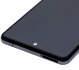 Replacement LCD Assembly With Frame (Without Finger Print Sensor) Compatible with Samsung Galaxy A52 4G (A525 / 2021) / A52 5G (A526 / 2021) / A52S (A528 / 2021) (Aftermarket : Incell) (Awesome Black)