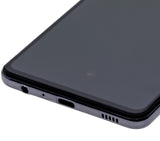 Replacement LCD Assembly With Frame (Without Finger Print Sensor) Compatible with Samsung Galaxy A52 4G (A525 / 2021) / A52 5G (A526 / 2021) / A52S (A528 / 2021) (Aftermarket : Incell) (Awesome Black)