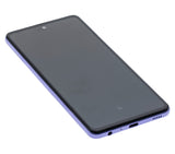Replacement LCD Assembly With Frame (Without Finger Print Sensor) Compatible with Samsung Galaxy A52 4G (A525 / 2021) / A52 5G (A526 / 2021) / A52S (A528 / 2021) (Aftermarket : Incell) (Awesome Violet)