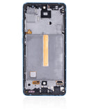 Replacement LCD Assembly With Frame (Without Finger Print Sensor) Compatible with Samsung Galaxy A52 4G (A525 / 2021) / A52 5G (A526 / 2021) / A52S (A528 / 2021) (Aftermarket : Incell) (Awesome Blue)