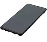 Replacement OLED Assembly With Frame Compatible with Samsung Galaxy A32 4G (A325 / 2021) (Refurbished) (Awesome Black)